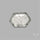 Prasiolite Reverse Intaglio Floral Carving
