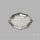 Prasiolite Reverse Intaglio Floral Carving
