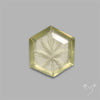 Lemon Quartz Reverse Intaglio Leaf Carving