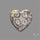 Fossil Coral Heart Cabochon