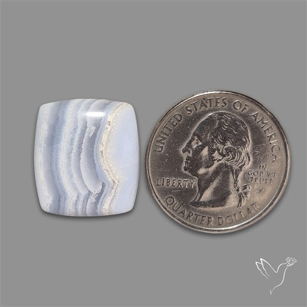 Blue Lace Agate Cabochon