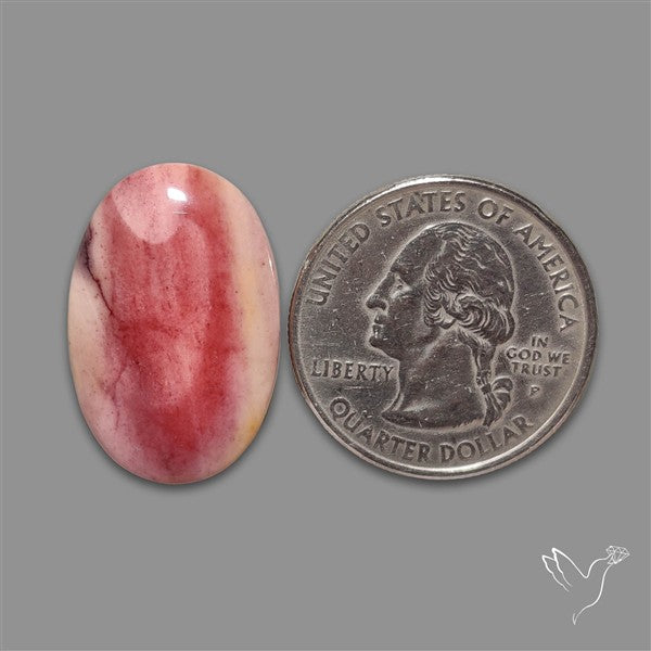 Pink Mookaite Cabochon