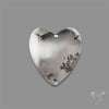 Dendritic Opal Heart Cabochon