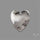 Dendritic Opal Heart Cabochon