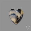 Dendritic Opal Heart Cabochon