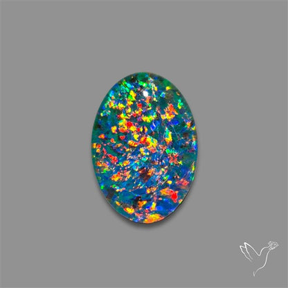 Gilson Opal and Natural Quartz Doublet