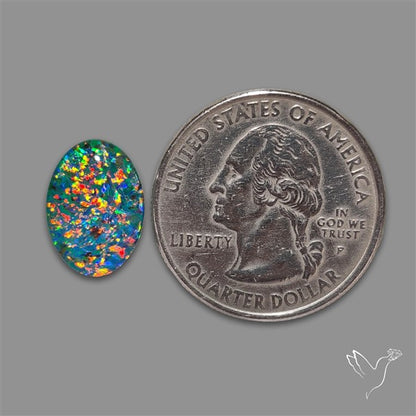 Gilson Opal and Natural Quartz Doublet
