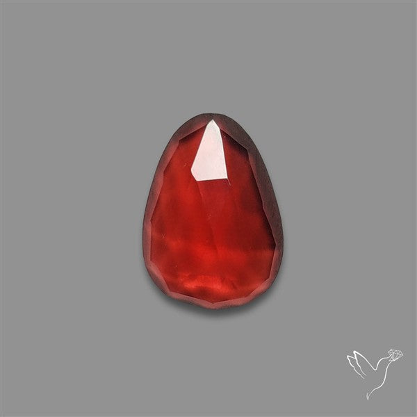 Rose Cut Mozambique Garnet