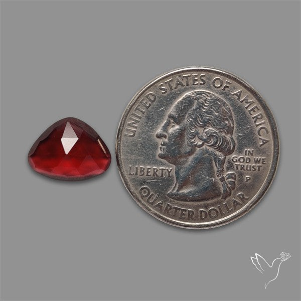 Rose Cut Mozambique Garnet