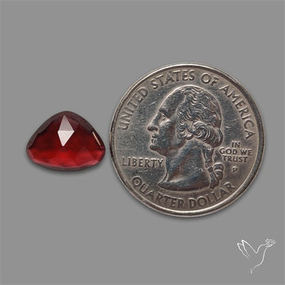 Rose Cut Mozambique Garnet
