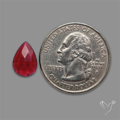 Rose Cut Rhodolite Garnet