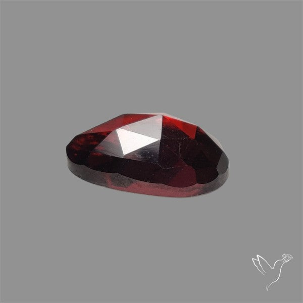 Rose Cut Mozambique Garnet