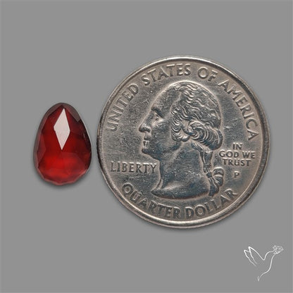 Rose Cut Mozambique Garnet
