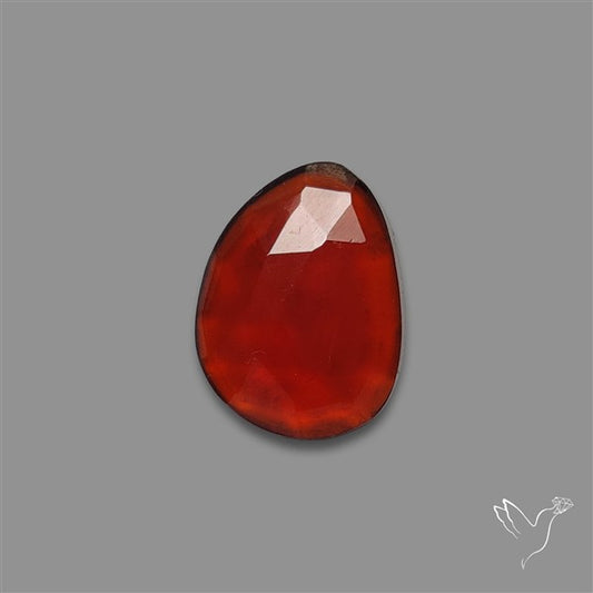 Rose Cut Hessonite Garnet