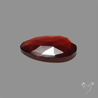 Rose Cut Hessonite Garnet