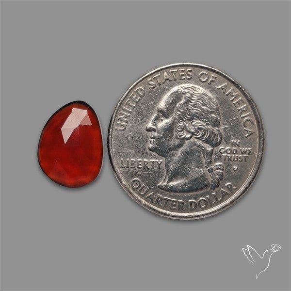 Rose Cut Hessonite Garnet
