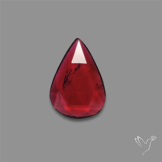 Rose Cut Mozambique Garnet