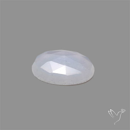 Rose Cut Namibian Blue Chalcedony