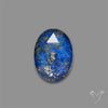 Rose Cut Himalayan Quartz With Lapis Lazuli Doublet