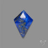 Rose Cut Himalayan Quartz With Lapis Lazuli Doublet