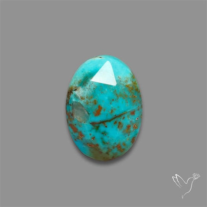 Rose Cut Kingman Turquoise
