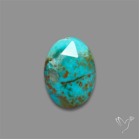 Rose Cut Kingman Turquoise
