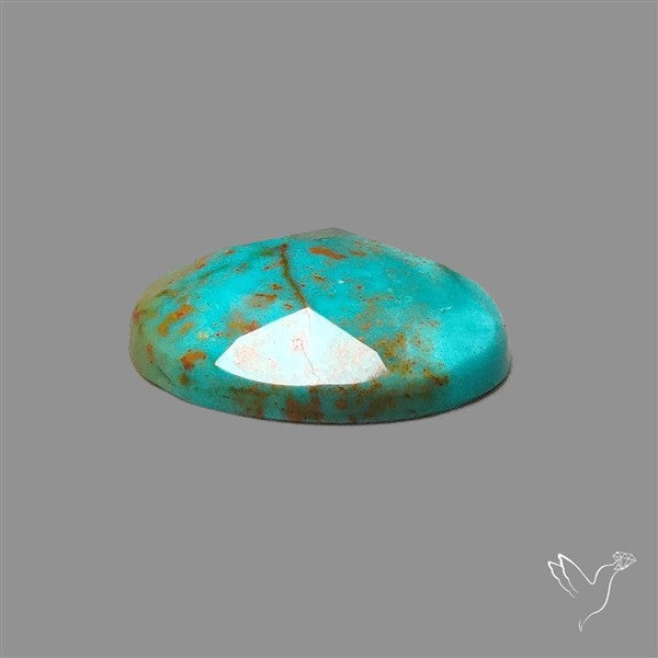 Rose Cut Kingman Turquoise
