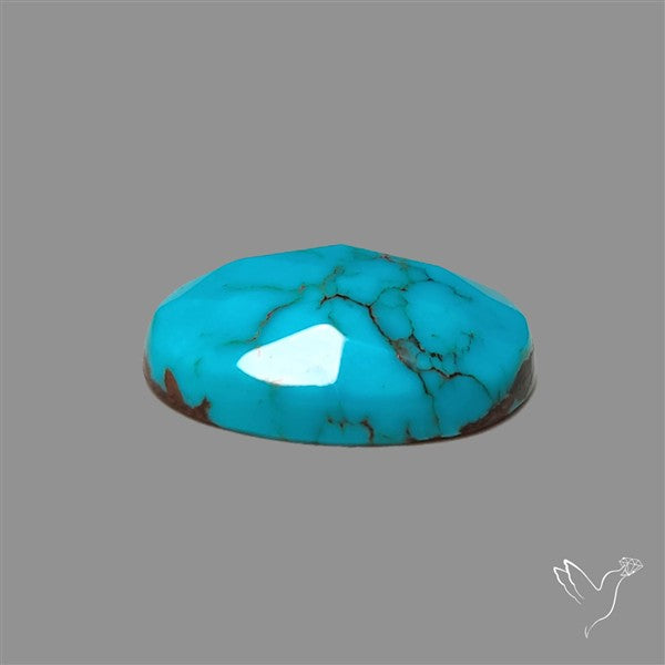 Rose Cut Kingman Turquoise