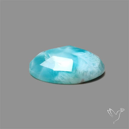 Rose Cut Larimar
