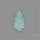 Aqua Chalcedony Leaf Carving