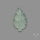 Aqua Chalcedony Leaf Carving