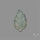 Aqua Chalcedony Leaf Carving
