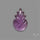 Amethyst Pineapple Carving