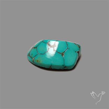 Hubei Turquoise Pointed Cabochon