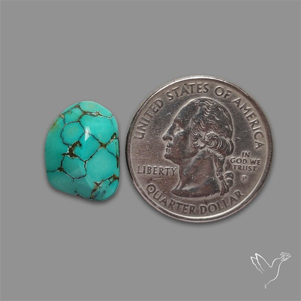 Hubei Turquoise Pointed Cabochon