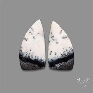 Dendritic Opal Pair