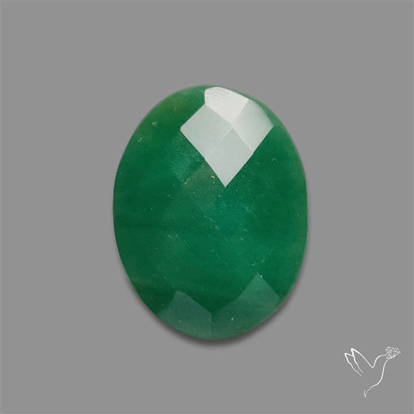 Checkerboard Cut Green Aventurine