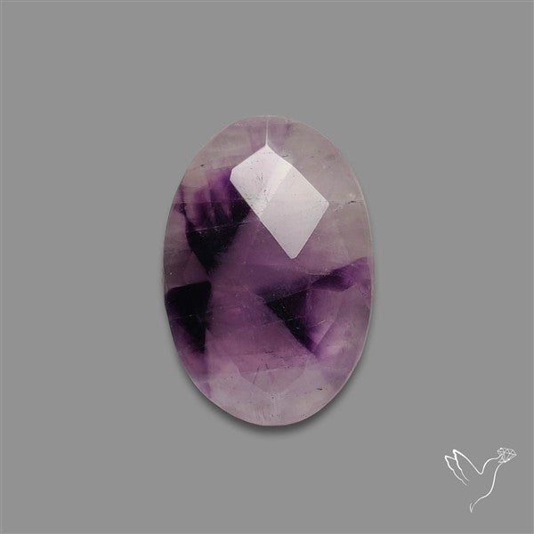 Checkerboard Cut Trapiche Amethyst