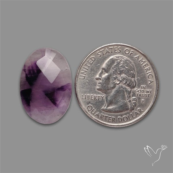 Checkerboard Cut Trapiche Amethyst