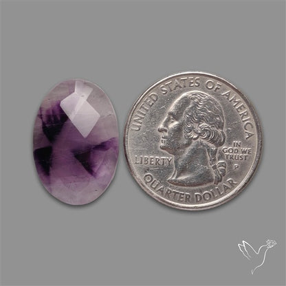Checkerboard Cut Trapiche Amethyst