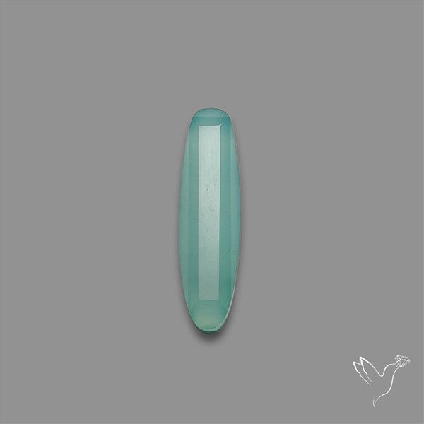 Long Step Cut Aqua Chalcedony