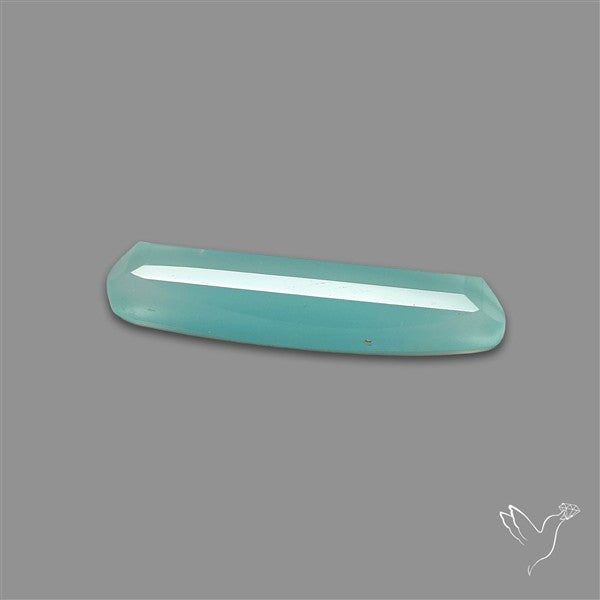 Long Step Cut Aqua Chalcedony