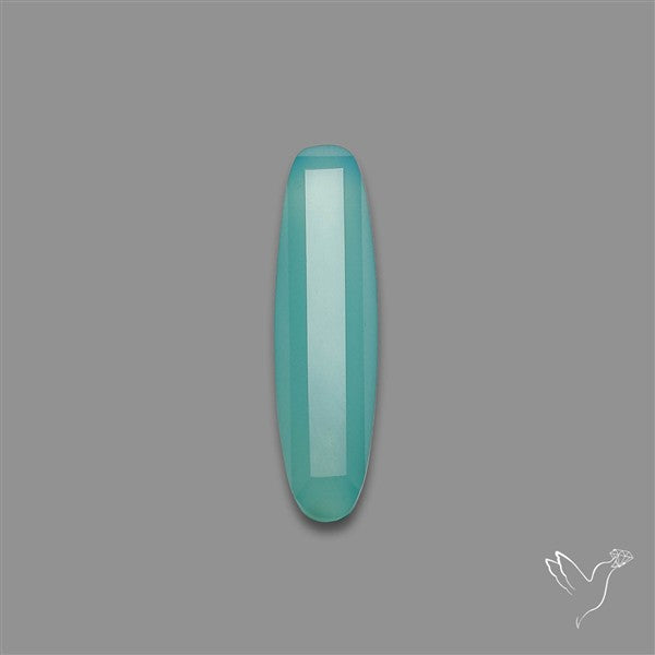 Long Step Cut Aqua Chalcedony