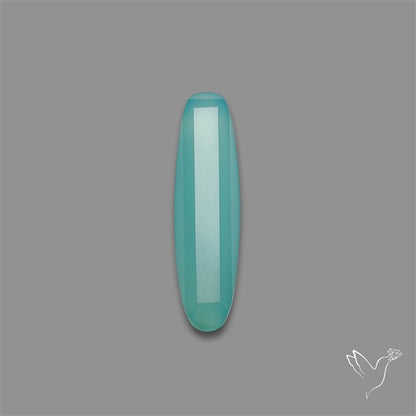 Long Step Cut Aqua Chalcedony