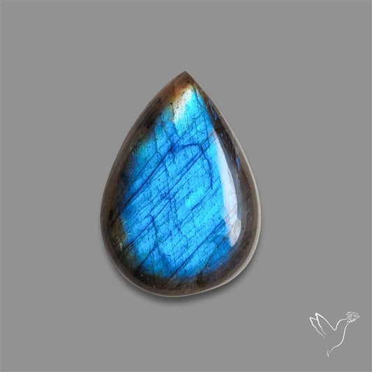 Deep Blue Labradorite Cabochon