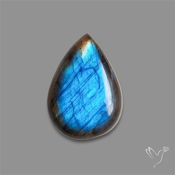 Deep Blue Labradorite Cabochon