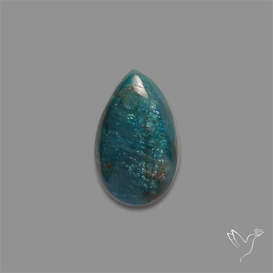 Flashy Neon Apatite Cabochon