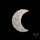 Mother Of Pearl Mughal Carving Crescent