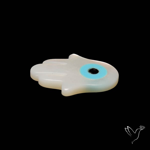 Mother Of Pearl Hamsa Carving