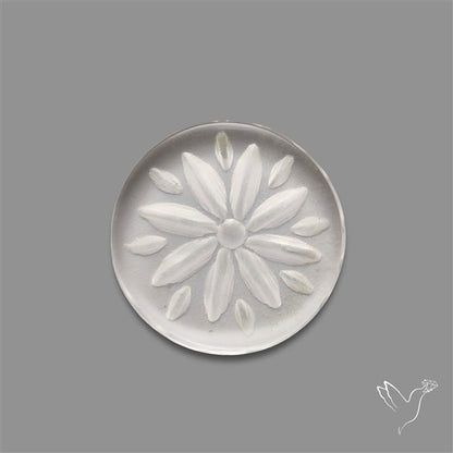 Himalayan Quartz Intaglio Reverse Carving (handcarved)